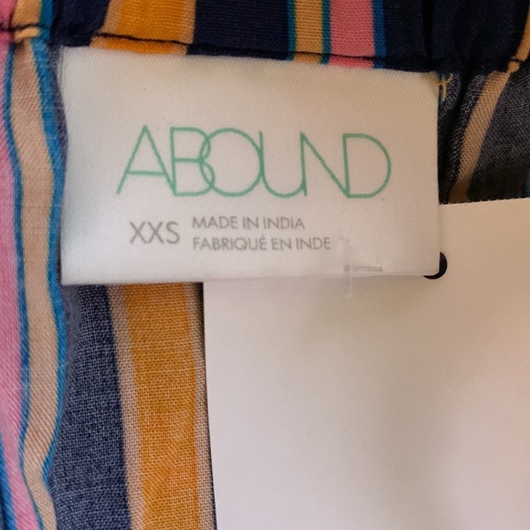 Abound Vertical Striped Mini Dress Size XXS - Picture 5 of 5